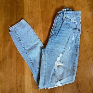 High rise super skinny ankle size 23